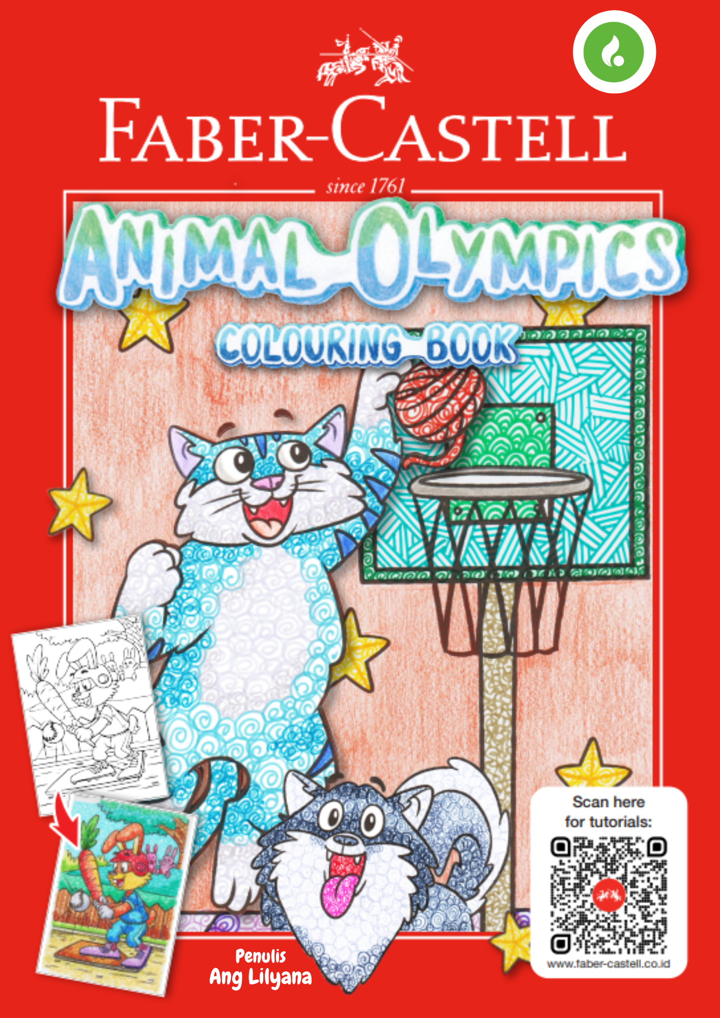 ANIMAL OLYMPICS COLOURING BOOK