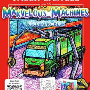 MARVELOUS MACHINES COLOURING BOOK