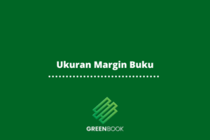 Ukuran Margin Buku.
