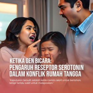 KETIKA GEN BICARA: PENGARUH RESEPTOR SEROTONIN DALAM KONFLIK RUMAH TANGGA